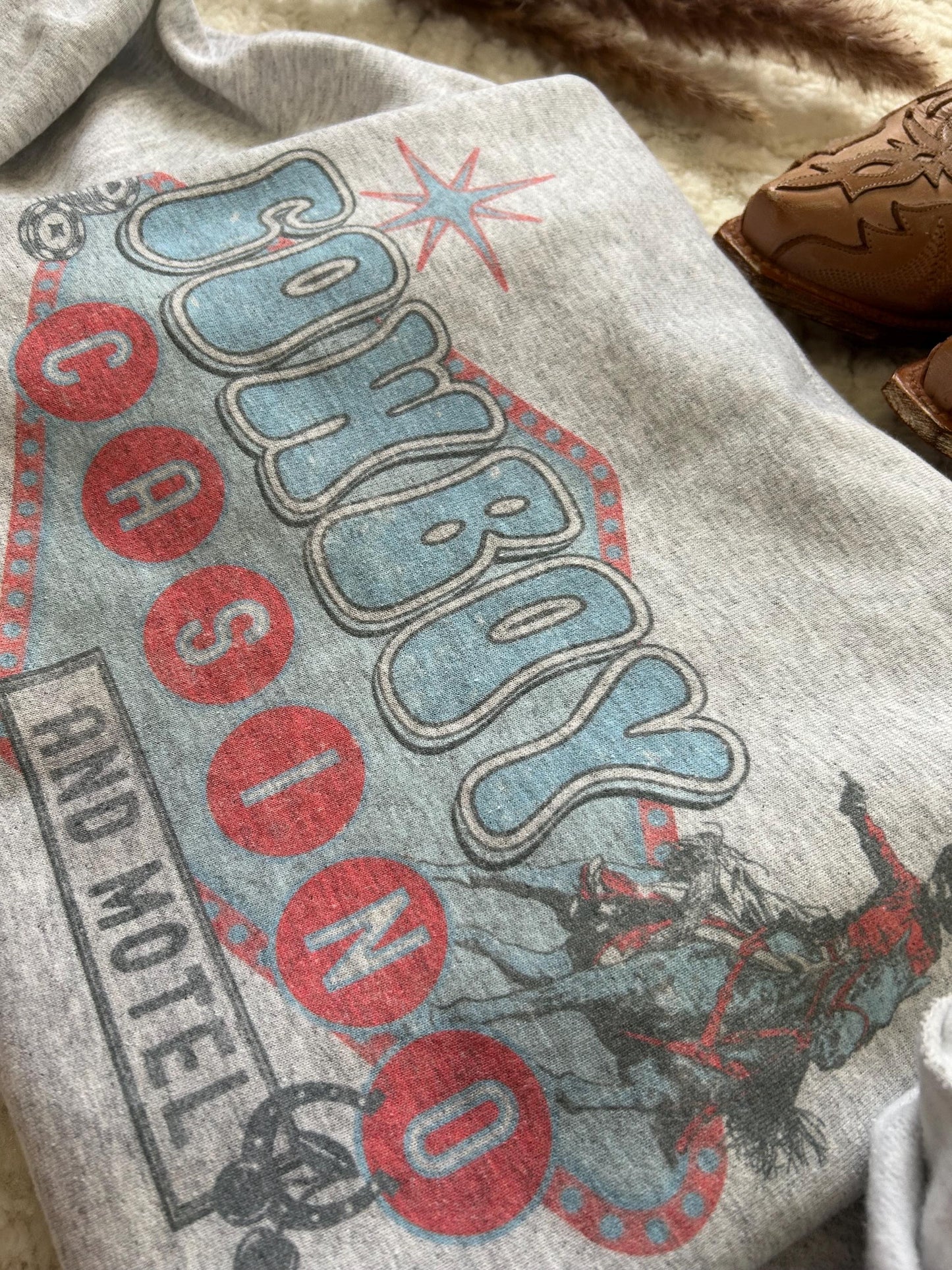 Cowboy Casino crewneck sweatshirt