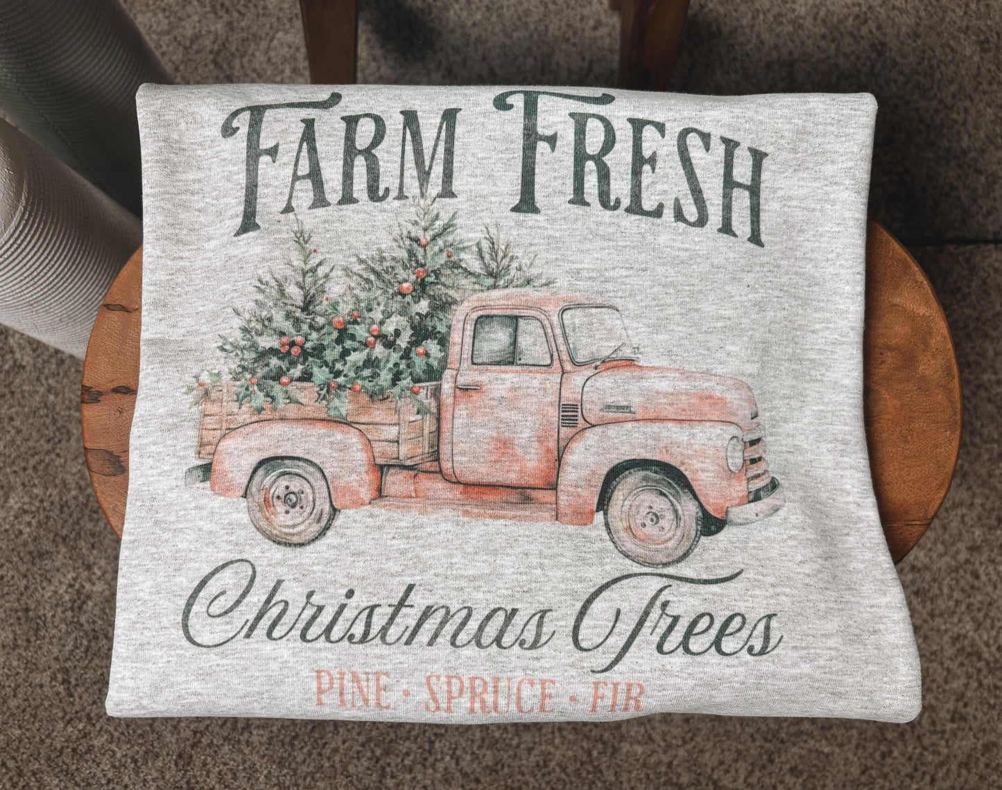 Farm Fresh Christmas Trees Sweatshirt