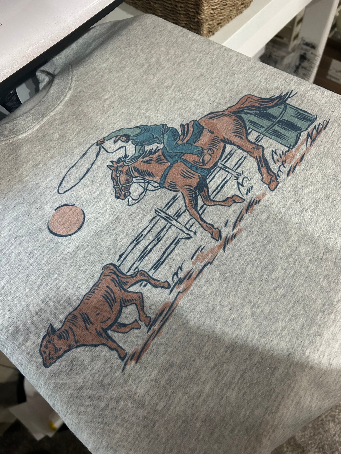 Sunset Ropin' Sweatshirt