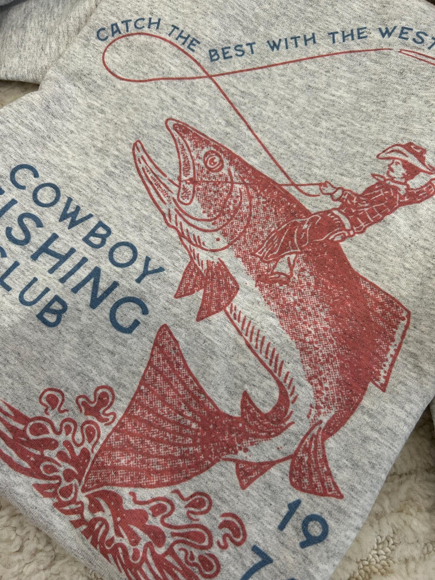 Cowboy Fishing Club crewneck sweatshirt