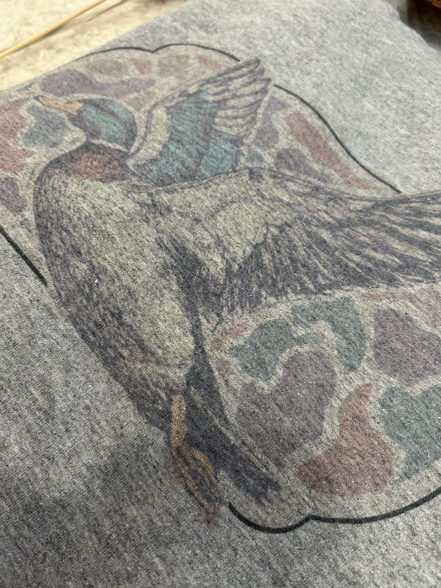 Camo Mallard crewneck sweatshirt
