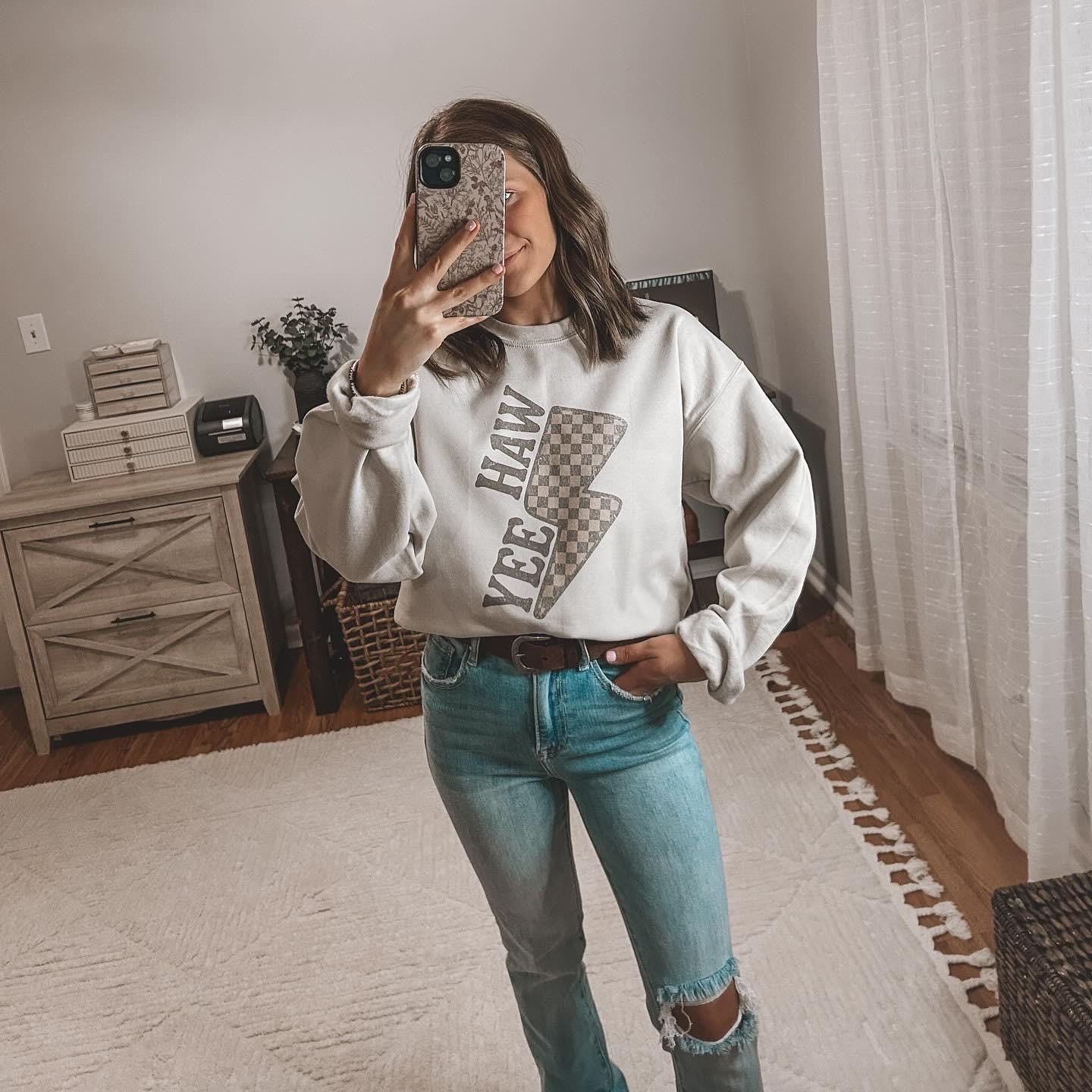 YeeHaw crewneck sweatshirt