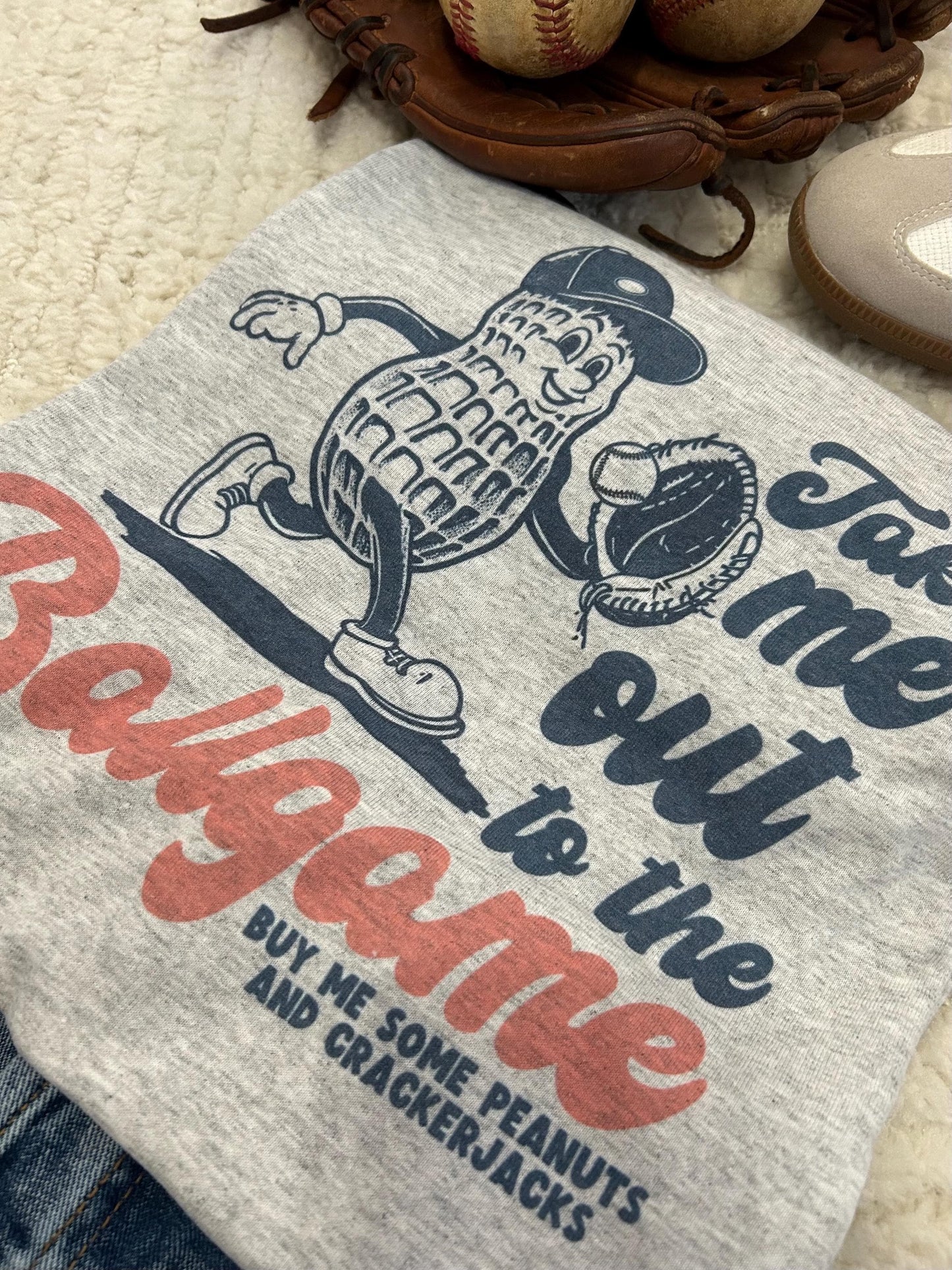 Take me out to the Ballgame Graphic Tee