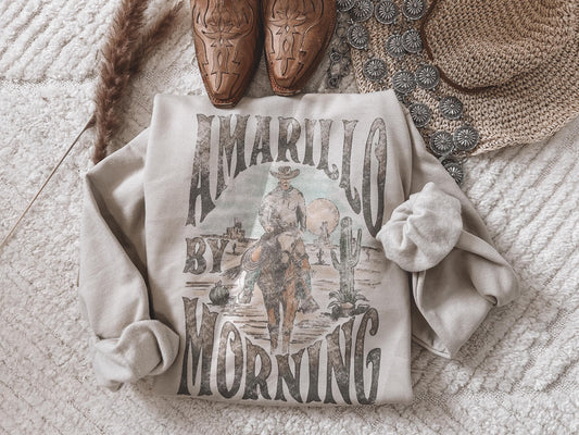 Amarillo by Morning crewneck sweatshirt