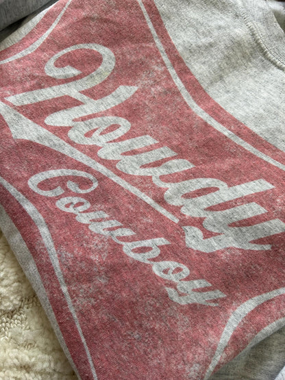 Howdy Cowboy crewneck sweatshirt