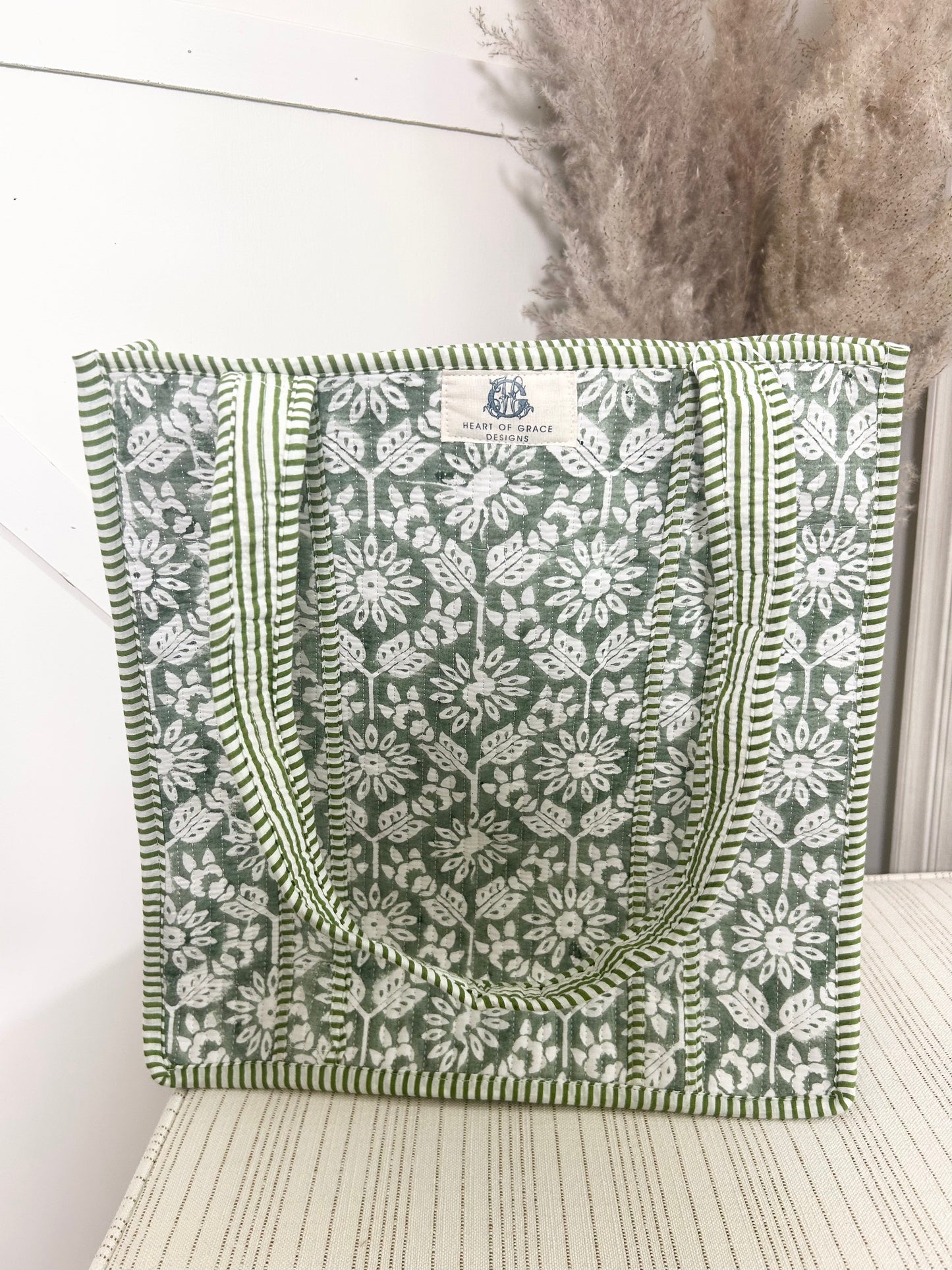 Georgia Quilted Tote Bag