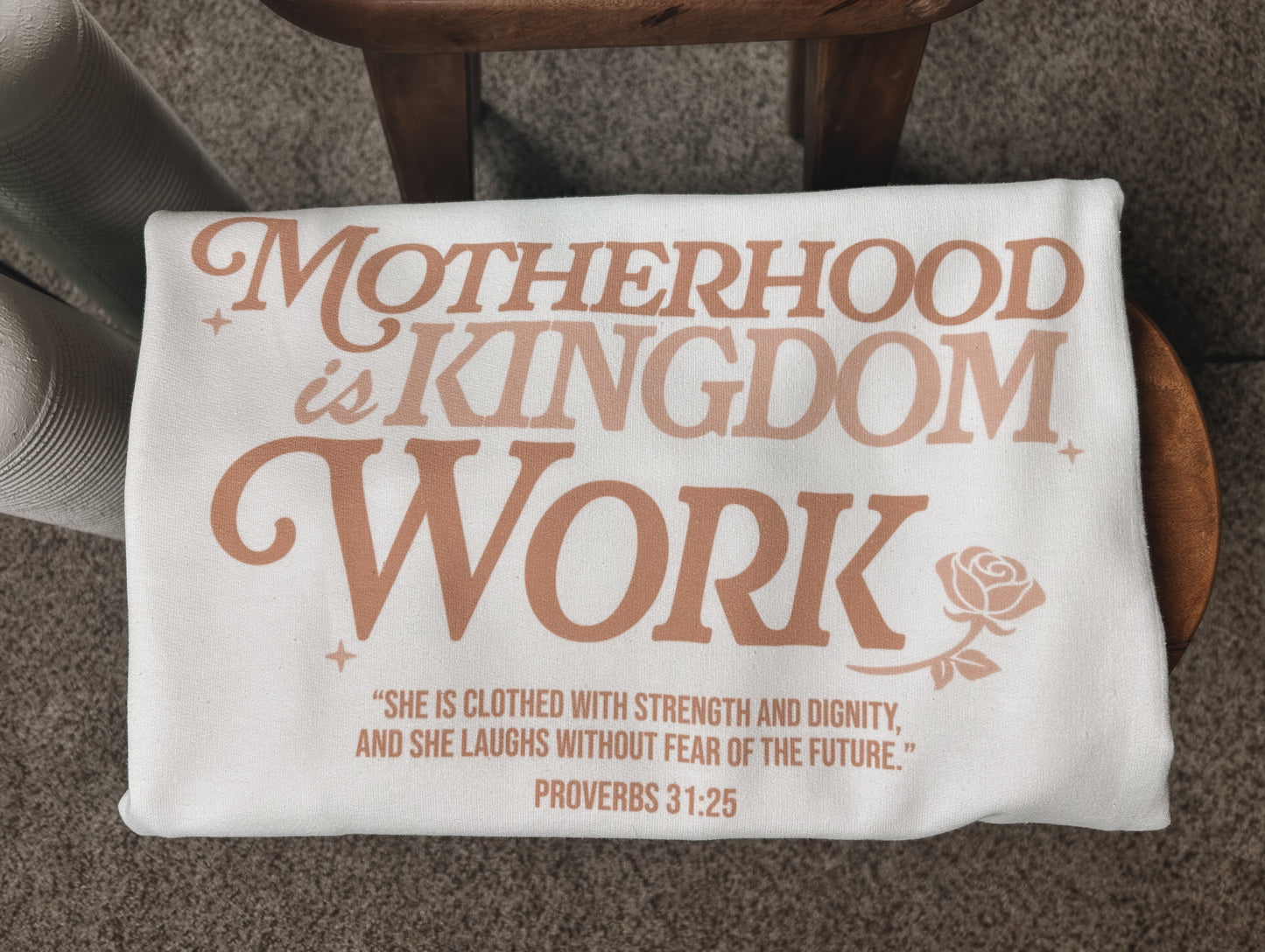 Motherhood is Kingdom Work Sweatshirt