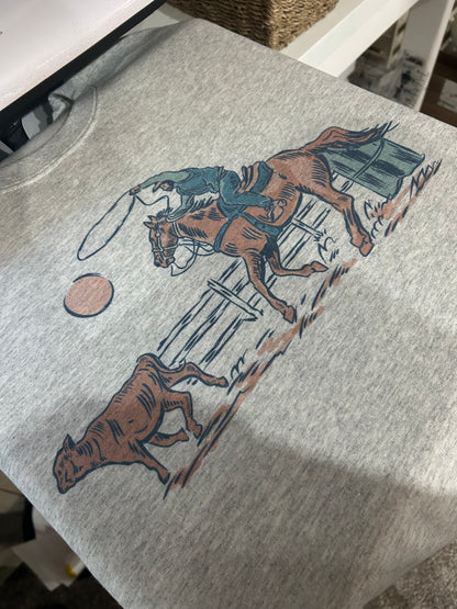 Sunset Ropin' Sweatshirt