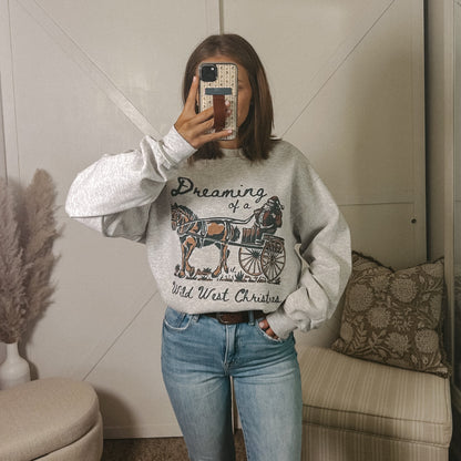 Dreaming of a Wild West Christmas Sweatshirt
