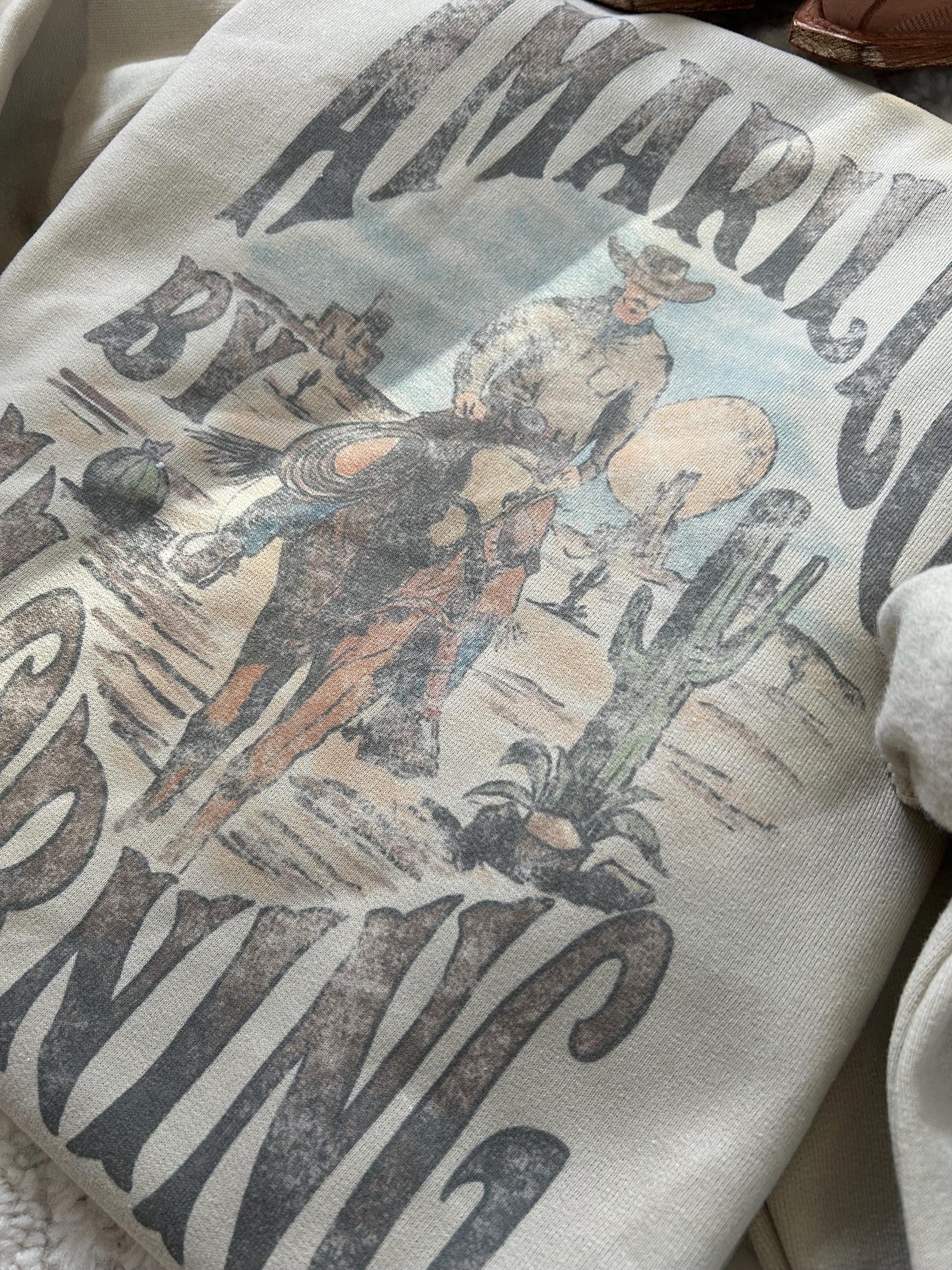 Amarillo by Morning crewneck sweatshirt